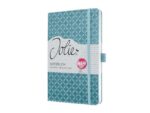 Notitieboek Sigel Jolie Flair A5 hardcover gelinieerd sky   blue