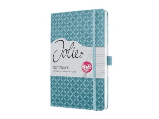 Notitieboek Sigel Jolie Flair A5 hardcover gelinieerd sky   blue