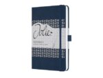 Notitieboek Sigel Jolie Impress A5 hardcover gelinieerd     'Midnight Blue'