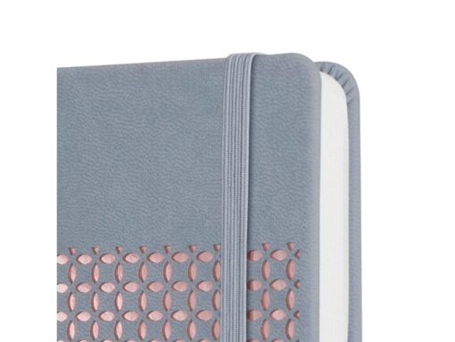 Notitieboek Sigel Jolie Impress A6 hardcover gelinieerd     'Glacier Grey'