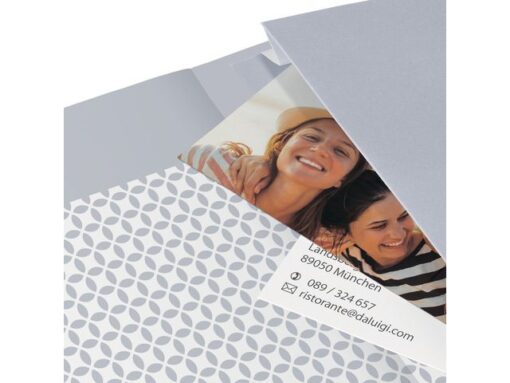 Notitieboek Sigel Jolie Impress A6 hardcover gelinieerd     'Glacier Grey'