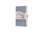 Notitieboek Sigel Jolie Impress A6 hardcover gelinieerd     'Glacier Grey'