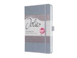 Notitieboek Sigel Jolie Impress A5 hardcover gelinieerd     'Glacier Grey'