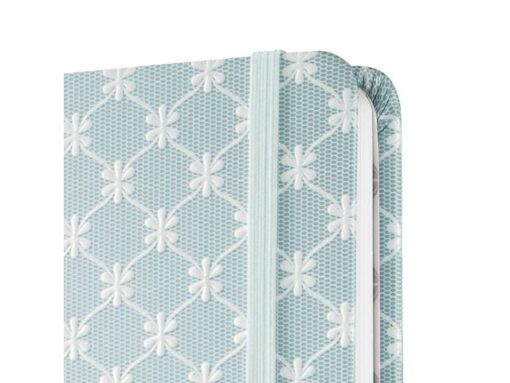 Notitieboek Sigel Jolie Beauty A5 hardcover gelinieerd      lichtblauw