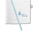 Notitieboek Sigel Jolie Beauty A5 hardcover gelinieerd      lichtblauw