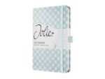 Notitieboek Sigel Jolie Beauty A5 hardcover gelinieerd      lichtblauw