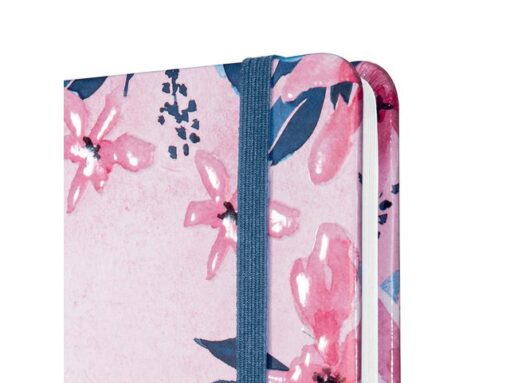 Sigel Notitieboek Jolie Beauty A5 Loose Florals Pink 174blz 80g   gelinieerd