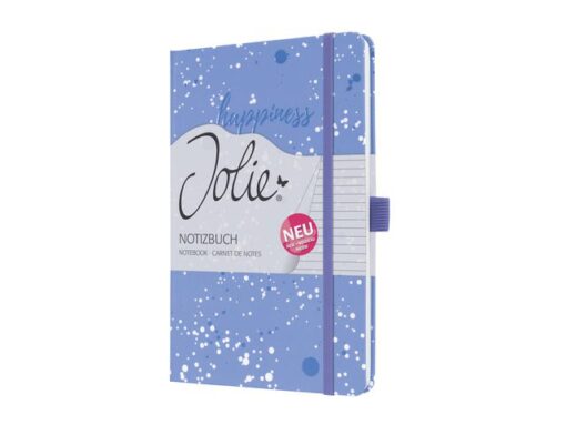 Sigel Notitieboek Jolie A5 Violet Happiness HC, 174pag gelinieerd.