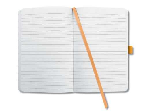 Sigel Notitieboek Jolie A5 Bloom Yellow HC, 174pag gelinieerd.