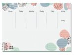 Sigel Weekplanner Inspire A4 liggend met GRATIS bureauonderlegger Rose Inspiration (JS201)