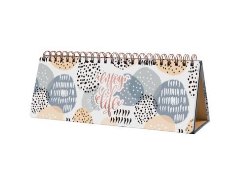 Sigel Weekplanner Inspire A4 liggend met GRATIS bureauonderlegger Rose Inspiration (JS201)