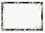 Sigel Weekplanner Beauty A4 liggend GRATIS bureauonderlegger      Glamorous Leaves (JS103)