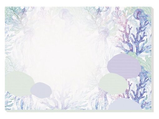 Sigel Dagplanner Beauty A5 GRATIS bureauonderlegger Underwater    Miracles (JS104)