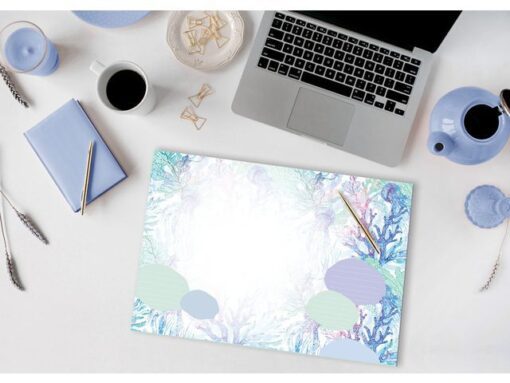 Sigel Dagplanner Beauty A5 GRATIS bureauonderlegger Underwater    Miracles (JS104)
