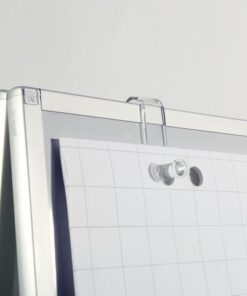 voor het ophangen van een flipover-blok met universele perforatie.
