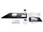 Bureauonderlegger Sigel EYE STYLE zwart/wit