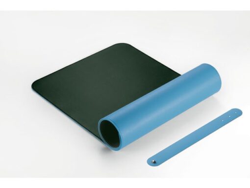 Onderlegger oprolbaar Sigel blauw-groen, 800x300x2mm        imitatieleer, dubbelzijdig