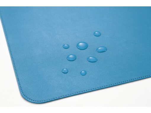 Onderlegger oprolbaar Sigel blauw-groen, 800x300x2mm        imitatieleer, dubbelzijdig