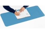 Onderlegger oprolbaar Sigel blauw-groen, 800x300x2mm        imitatieleer, dubbelzijdig