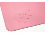 Onderlegger oprolbaar Sigel roze-zilver, 800x300x2mm        imitatieleer, dubbelzijdig