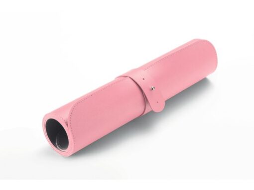 Onderlegger oprolbaar Sigel roze-zilver, 800x300x2mm        imitatieleer, dubbelzijdig