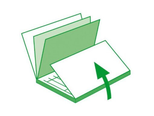 Kangaro KTC Expres Leveringsbonnen met doorslag, 1e + 2e vel bedrukt, A5, zelfkopiërend, 2 x 40 vel