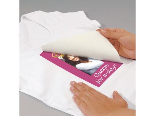 Inkjetfolie Sigel A4 Transfer blanco 6 stuks voor lichte    kleding/textiel +6 gratis