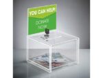 Actiebox Sigel transparant incl slot 15x22x15mm cm +        insteek voor A6