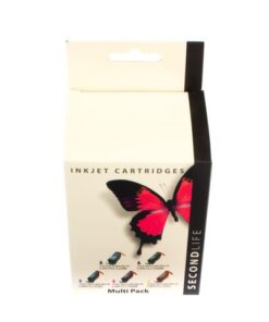 5+4 ml inkt. Kleur zwart