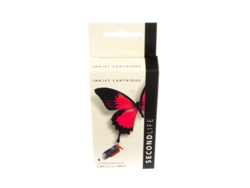 Cartridge SecondLife Canon CLI 571 XL zwart