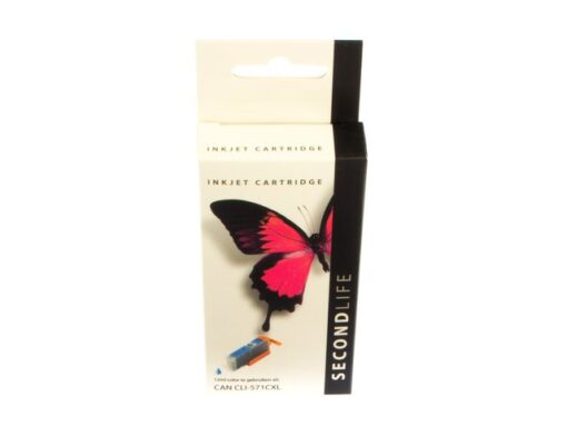 Cartridge SecondLife Canon CLI 571 XL cyaan