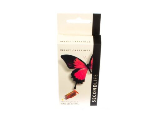 Cartridge SecondLife Canon CLI 571 XL geel
