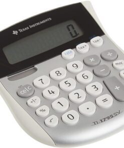Deze klassieke mini-desktop-rekenmachine voor thuis of op kantoor heeft grote toetsen en een groot SuperView-display. Groot toetsenbord met duidelijke toetsen. Makkelijke invoer van negatieve getallen. Overal te gebruiken door de combinatie van zonnecellen en batterijen. Omhoogstaand weergavescherm voor meer kijkgemak. De vertrouwde Texas Instruments kwaliteit voor kantoor en thuis.