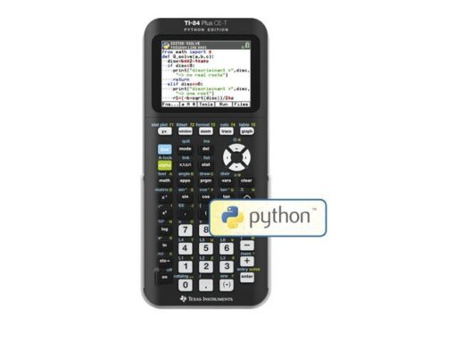 Texas Instruments Graphing calculator 84PLCET PY Python Edition