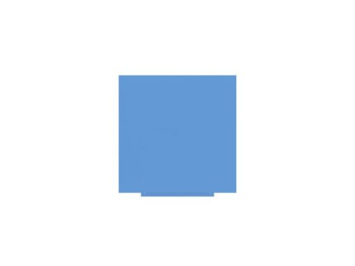 Whiteboard Rocada Skincolour 100x100cm blauw gelakt