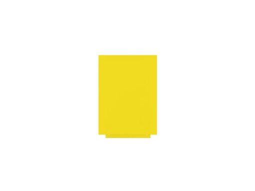 Whiteboard Rocada Skincolour 55x75cm geel gelakt