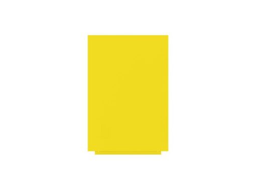 Whiteboard Rocada Skincolour 75x115cm geel gelakt