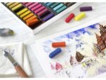 Faber Castell Pastelkrijt Faber-Castell halve lengte etui à 24 stuks