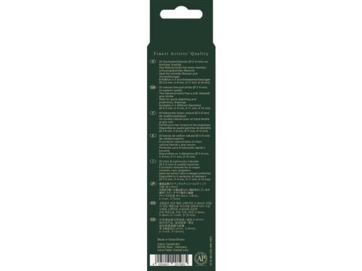 Faber Castell Houtskool Faber-Castell Pitt Monochrome 3-6 mm op blister