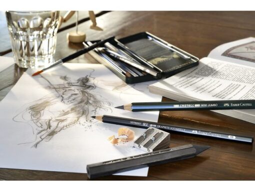 Faber Castell Houtskool Faber-Castell Pitt Monochrome geperst S
