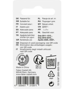 reservegum FC voor Grip 2011/2010/Apollo blister a 3 stuks.