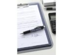 Faber Castell Balpen Faber-Castell GRIP Plus blauw metallic