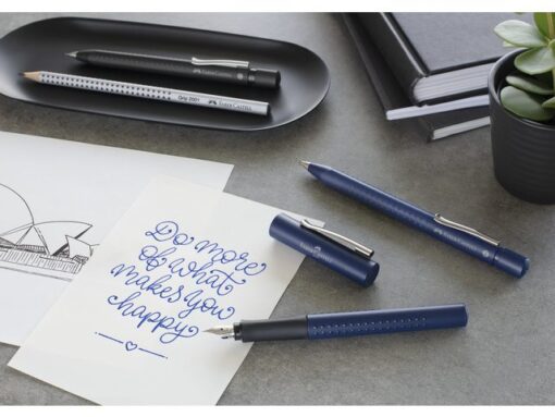 Faber Castell Vulpen Faber-Castell Grip 2011 F klassiek blauw