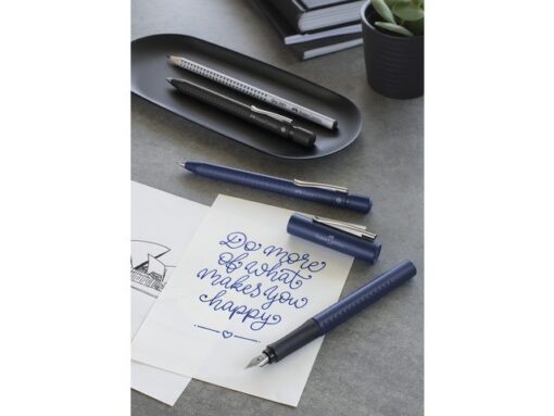Faber Castell Vulpen Faber-Castell Grip 2011 F klassiek blauw