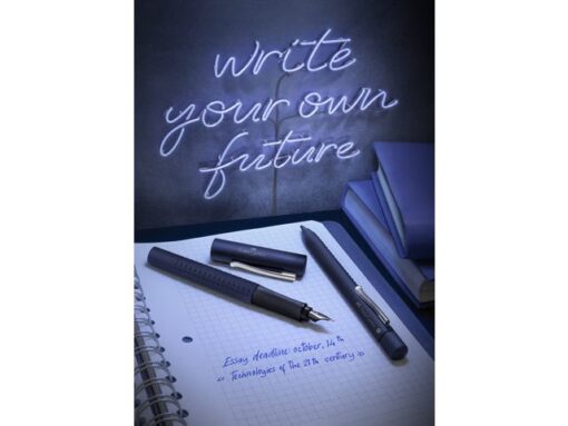 Faber Castell Vulpen Faber-Castell Grip 2011 F klassiek blauw