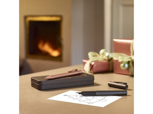 Faber Castell Balpen en Vulpen Faber-Castell Grip 2011 zwart in giftbox