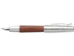 Vulpen Faber Castell E-motion chroom/ bruin perenhout M