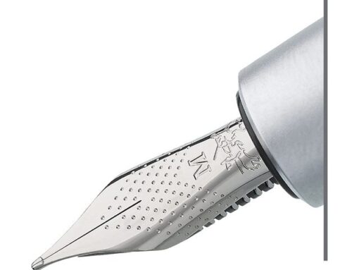 Faber Castell Vulpen Faber-Castell E-motion Pure silver EF