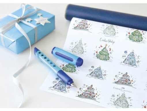 Faber Castell schoolvulpen Faber-Castell Scribolino RH blauw