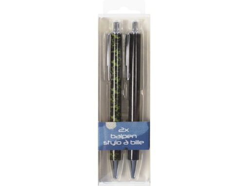 Kangaro KTC Balpen Camo 2.0 set van 2st. In PET box.
